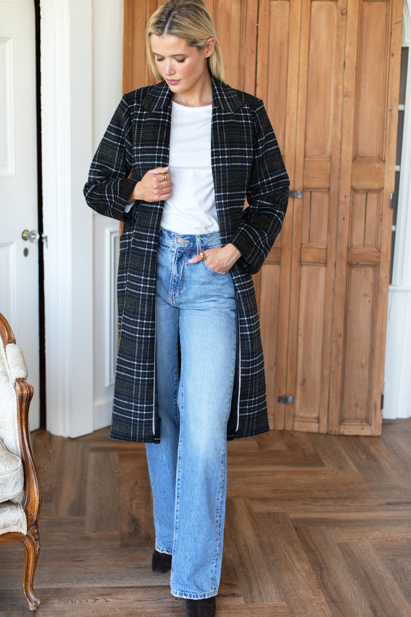 Bowery Coat - Lewis Plaid