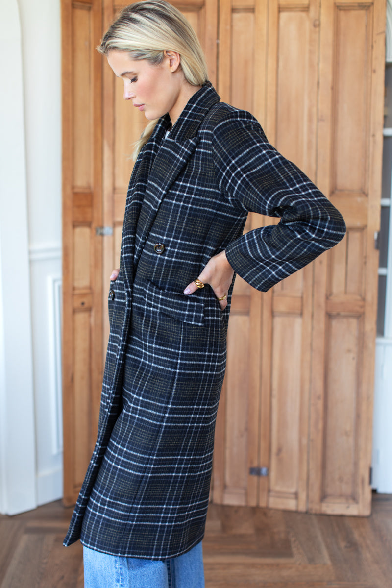 Bowery Coat - Lewis Plaid