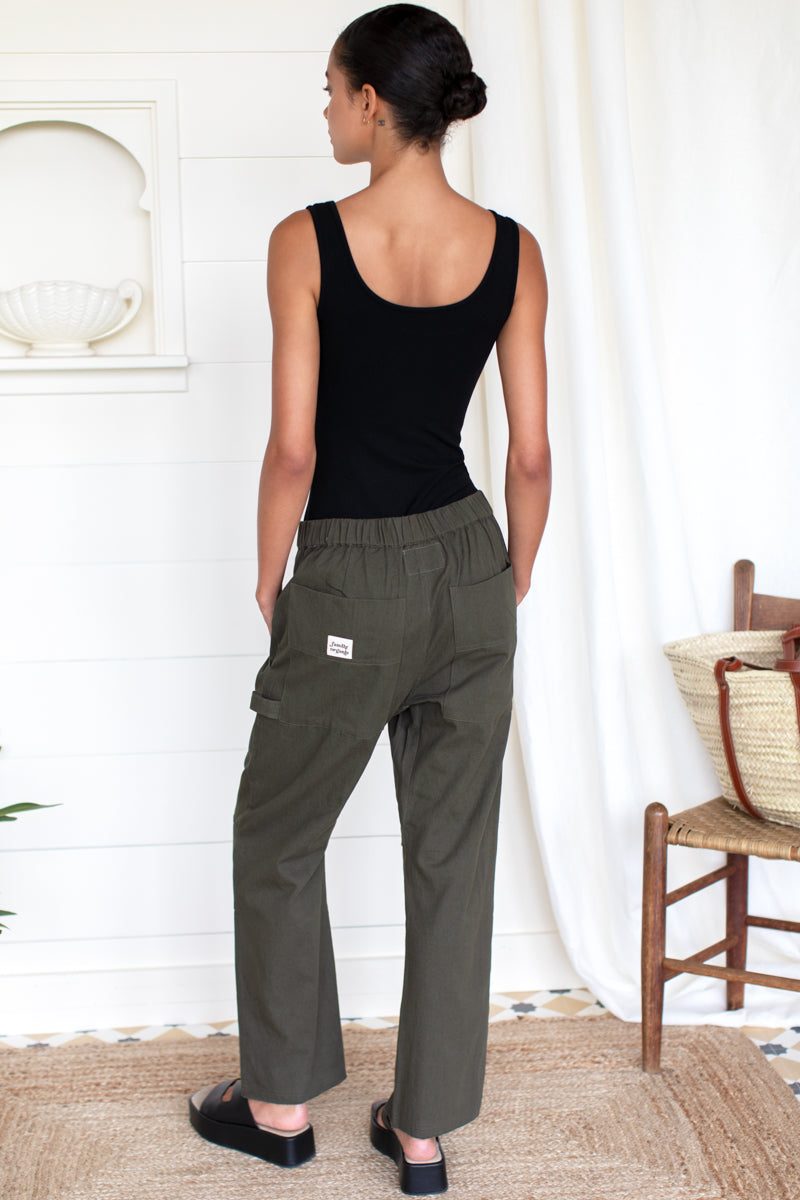 Family Cargo Pant - Moss