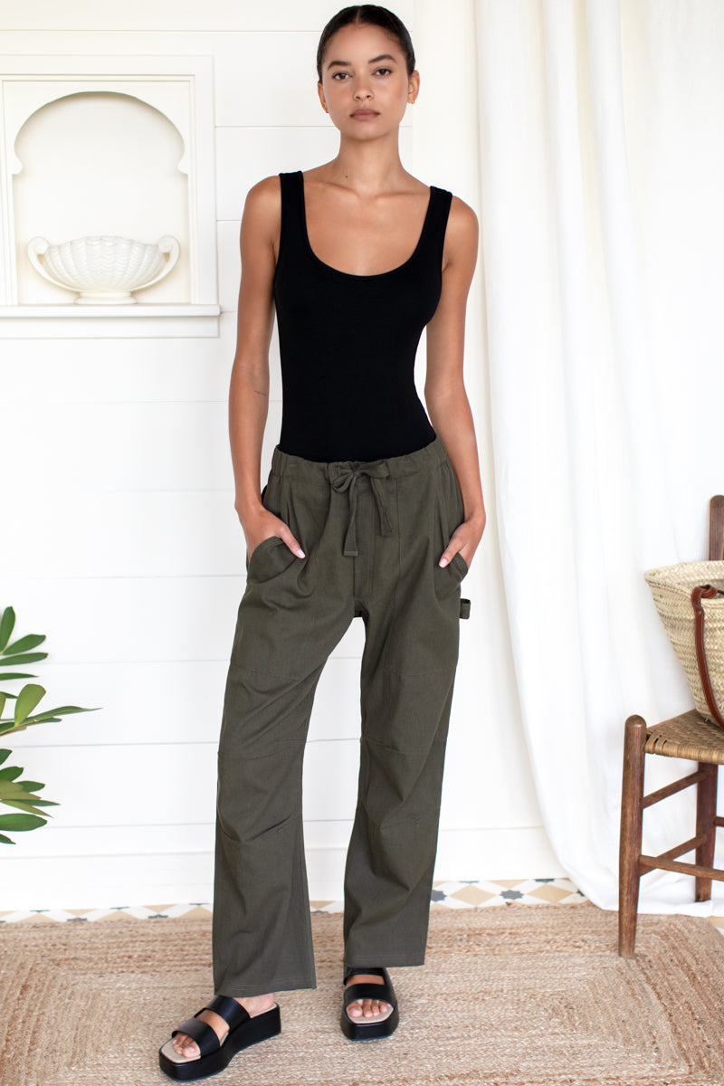 Family Cargo Pant - Moss