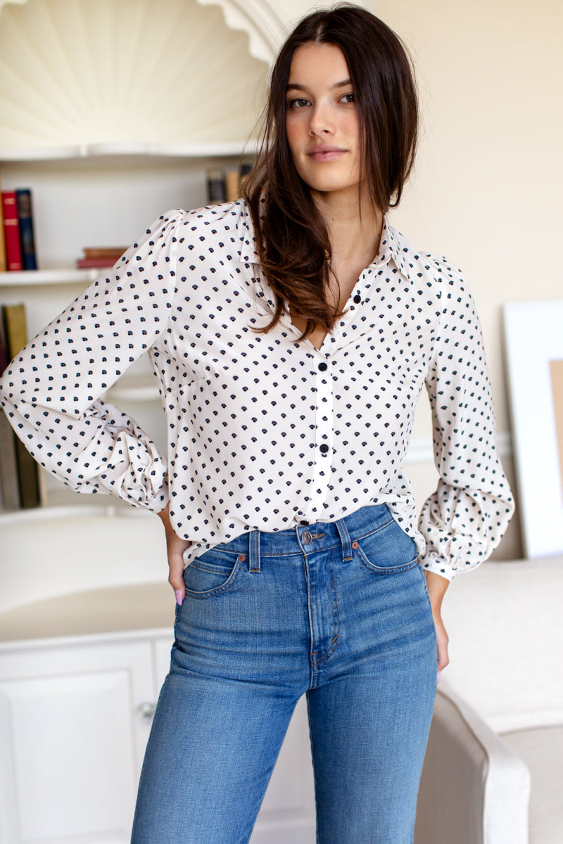 Frankie Blouse - Fortuna Black