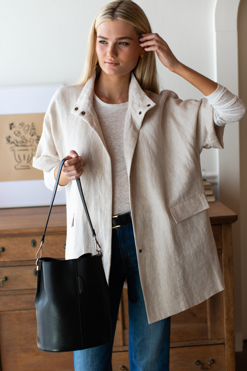 Layering Jacket - Beach Linen