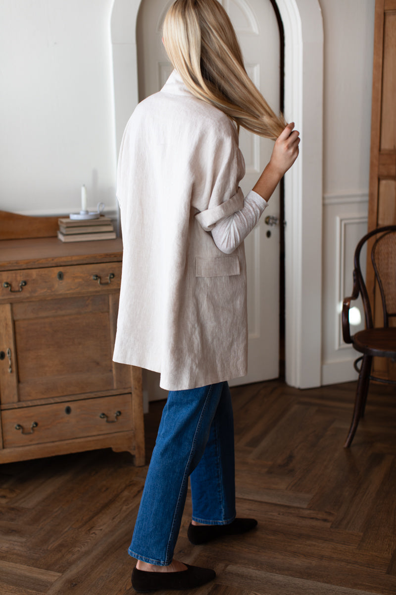 Layering Jacket - Beach Linen