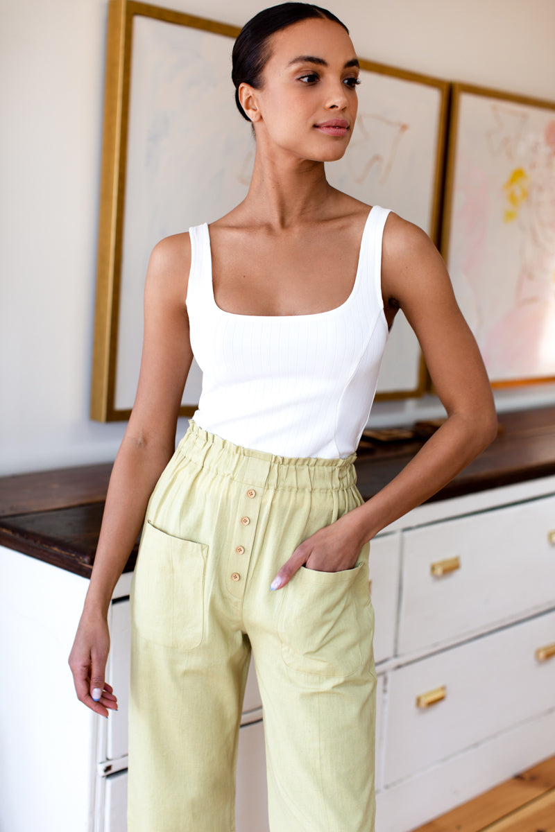 Mama's Easy Pant - Lemongrass Organic