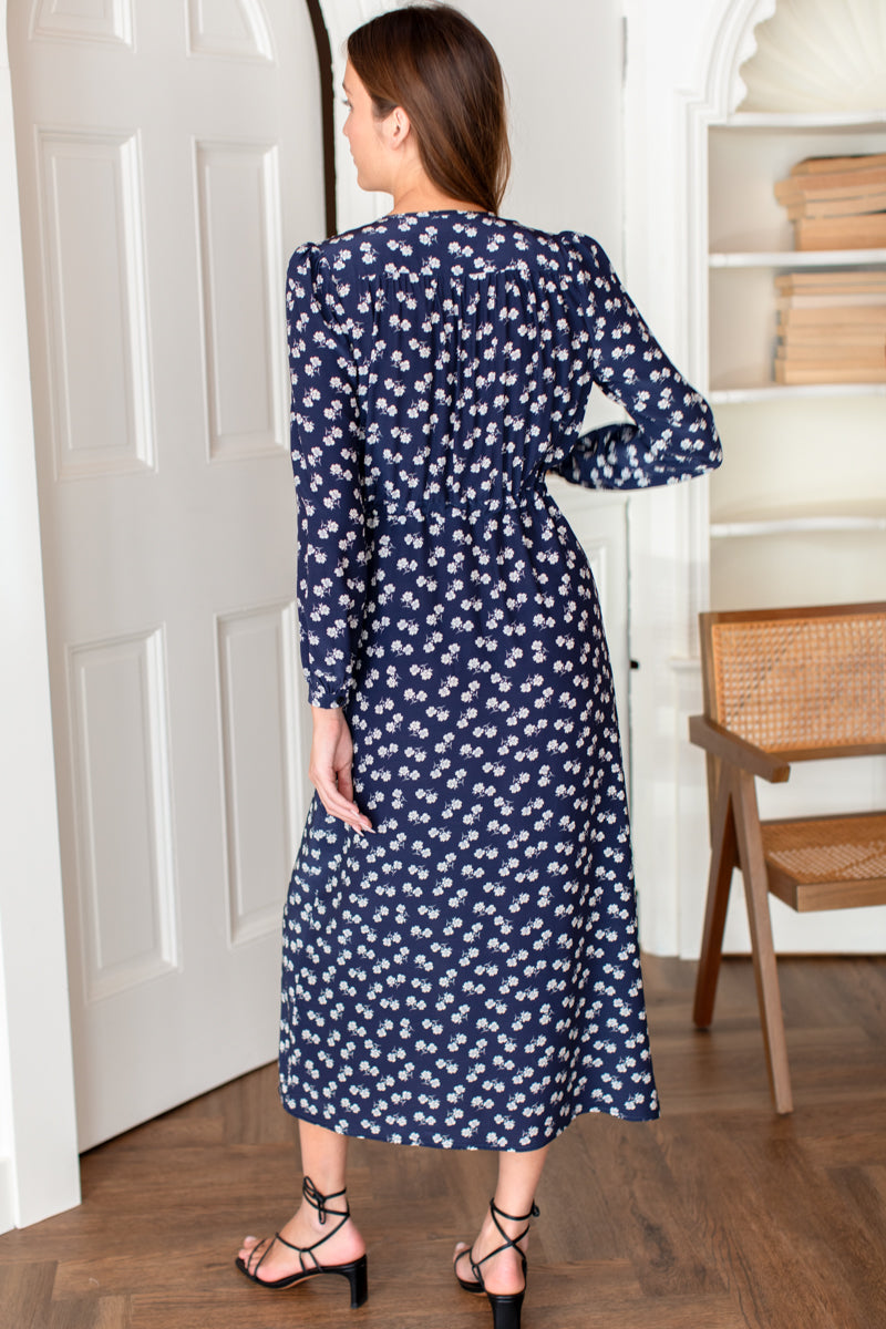 May Dress - Franny B Mood Indigo