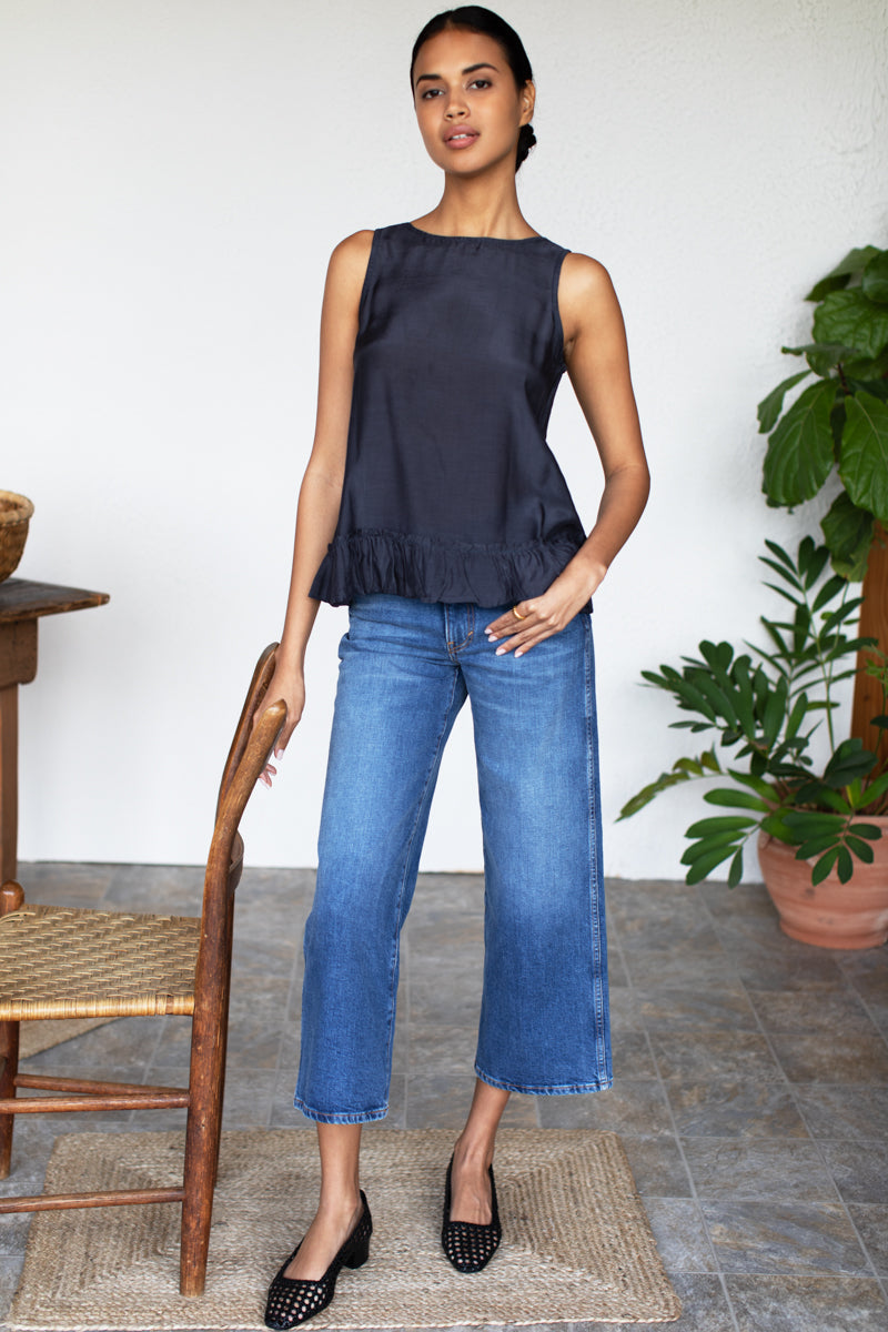 Meringue Blouse - Midnight