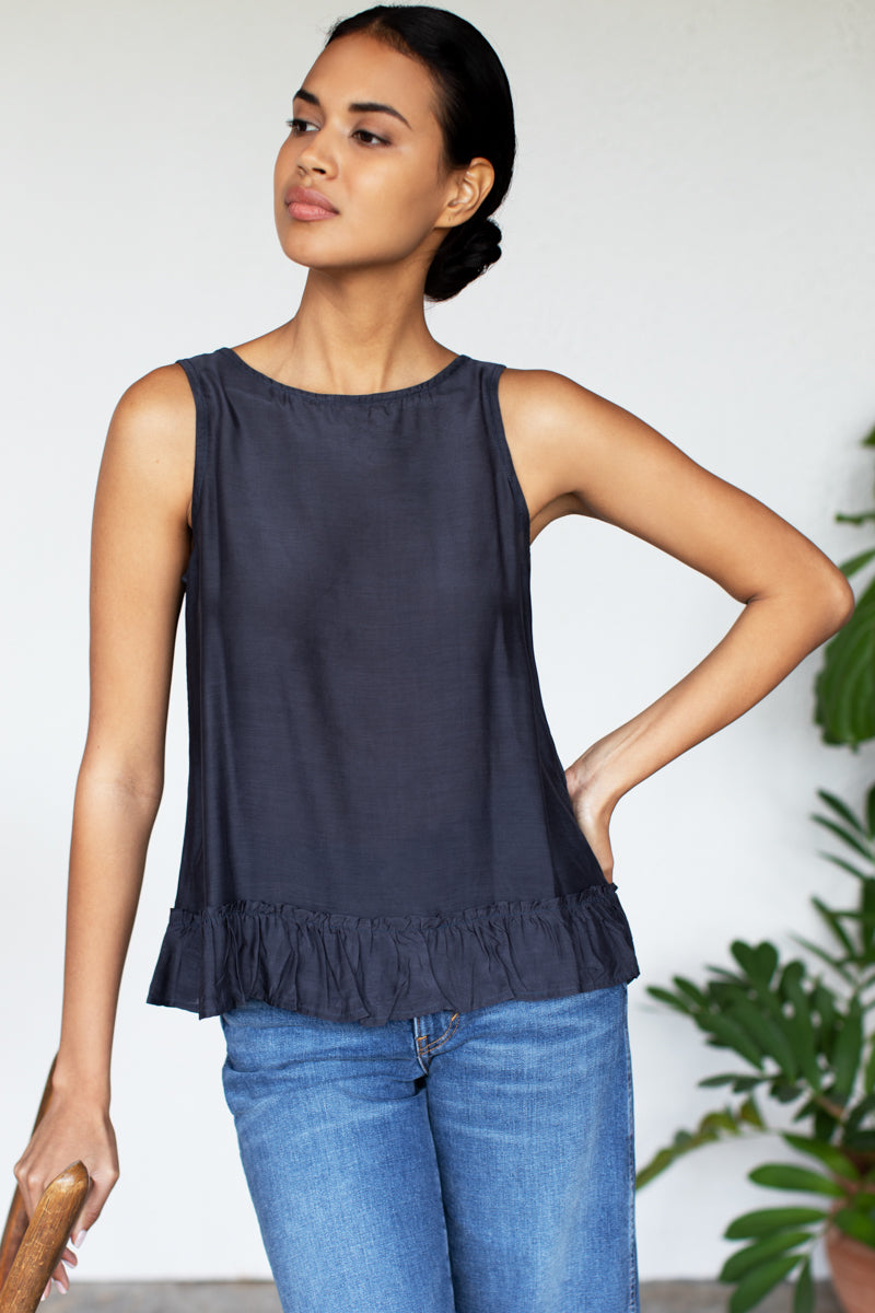 Meringue Blouse - Midnight