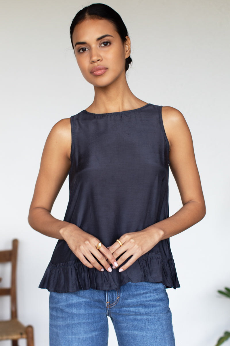 Meringue Blouse - Midnight