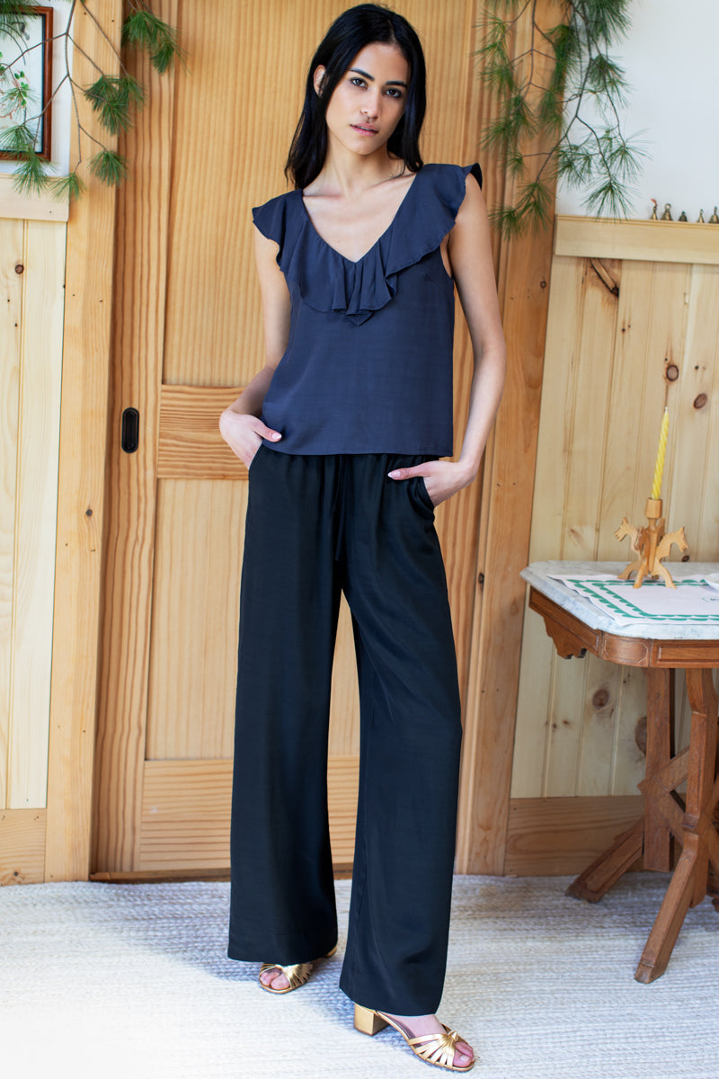 Natasha Blouse - Midnight