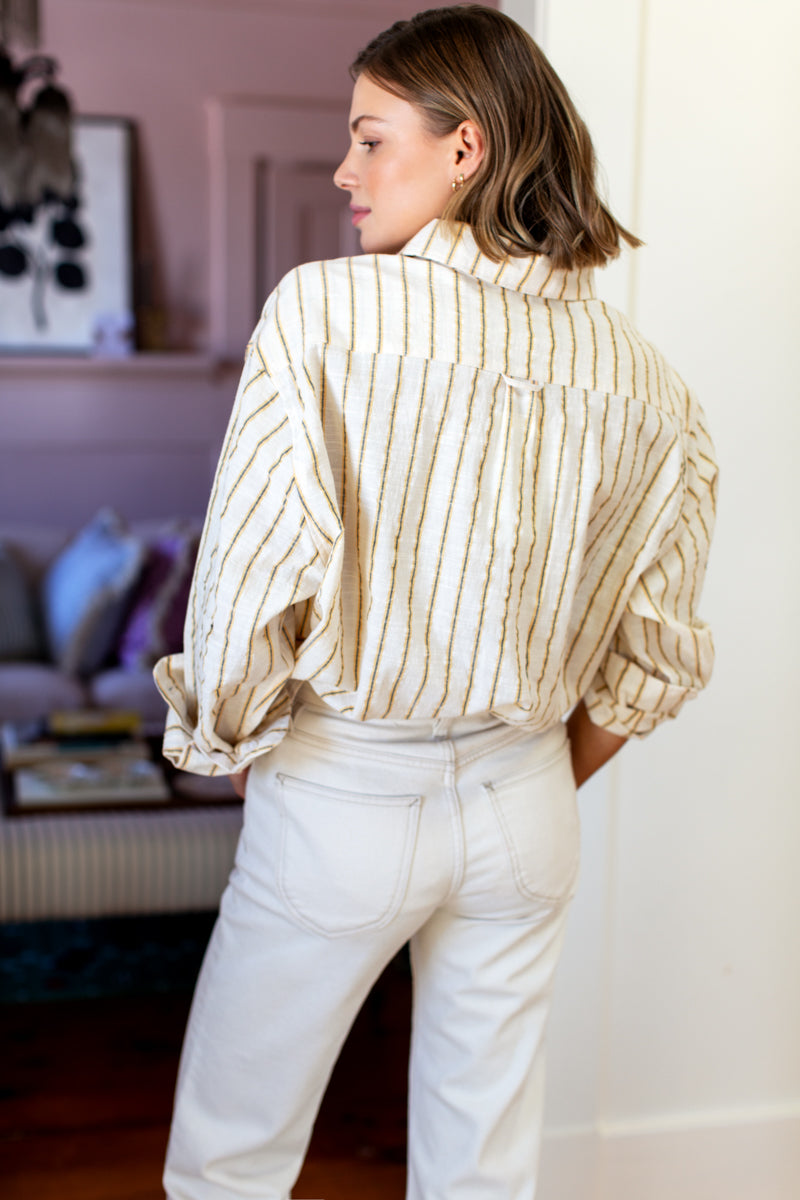 Vintage Stovepipe Ankle - Ivory