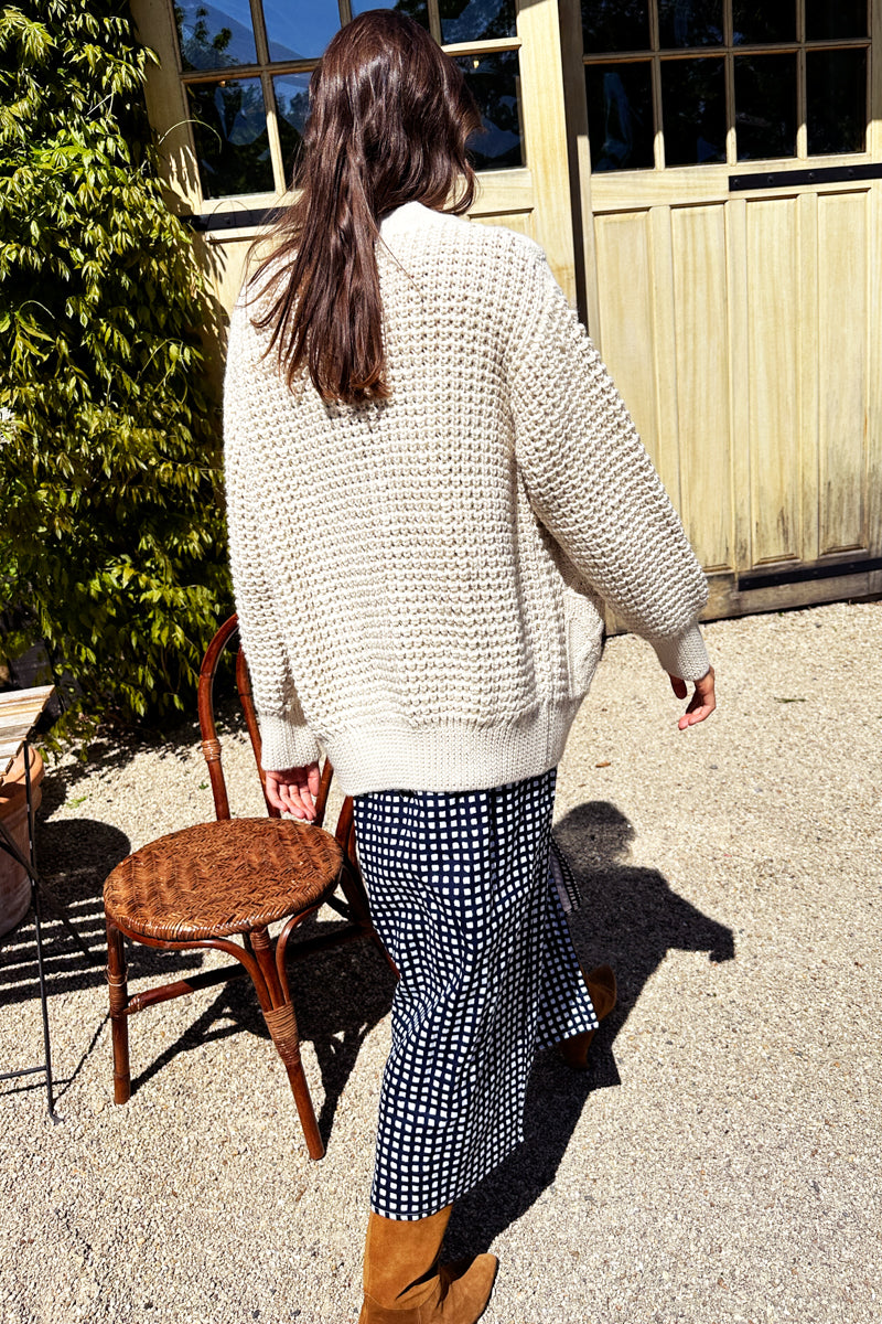Santiago Sundress - Maritime Gingham Organic
