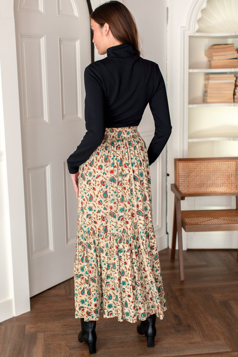 Shirred Skirt - Leela