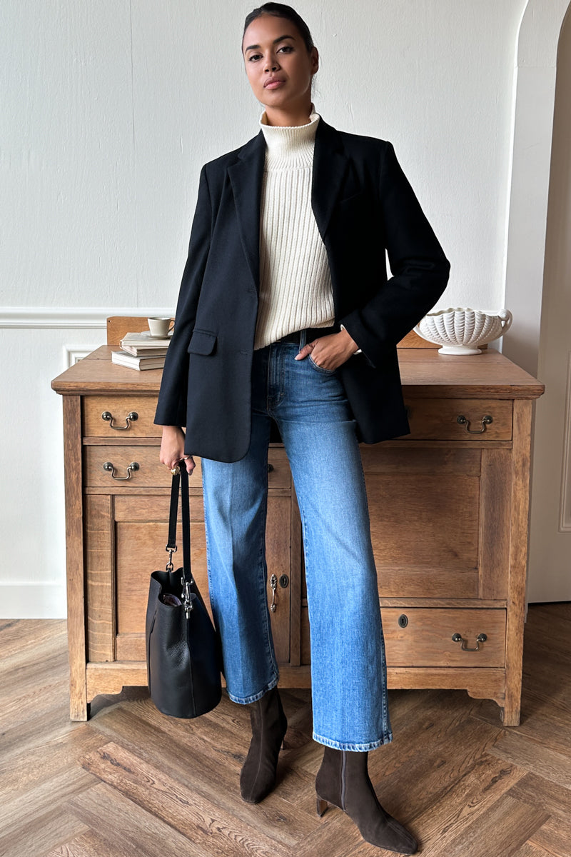 Thrifted Gem Ankle - Vintage Blue