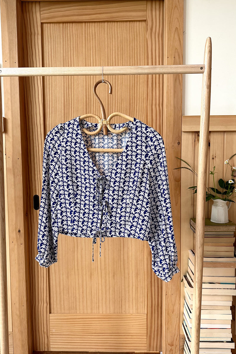 V-Tie Top - Marguerite Mini