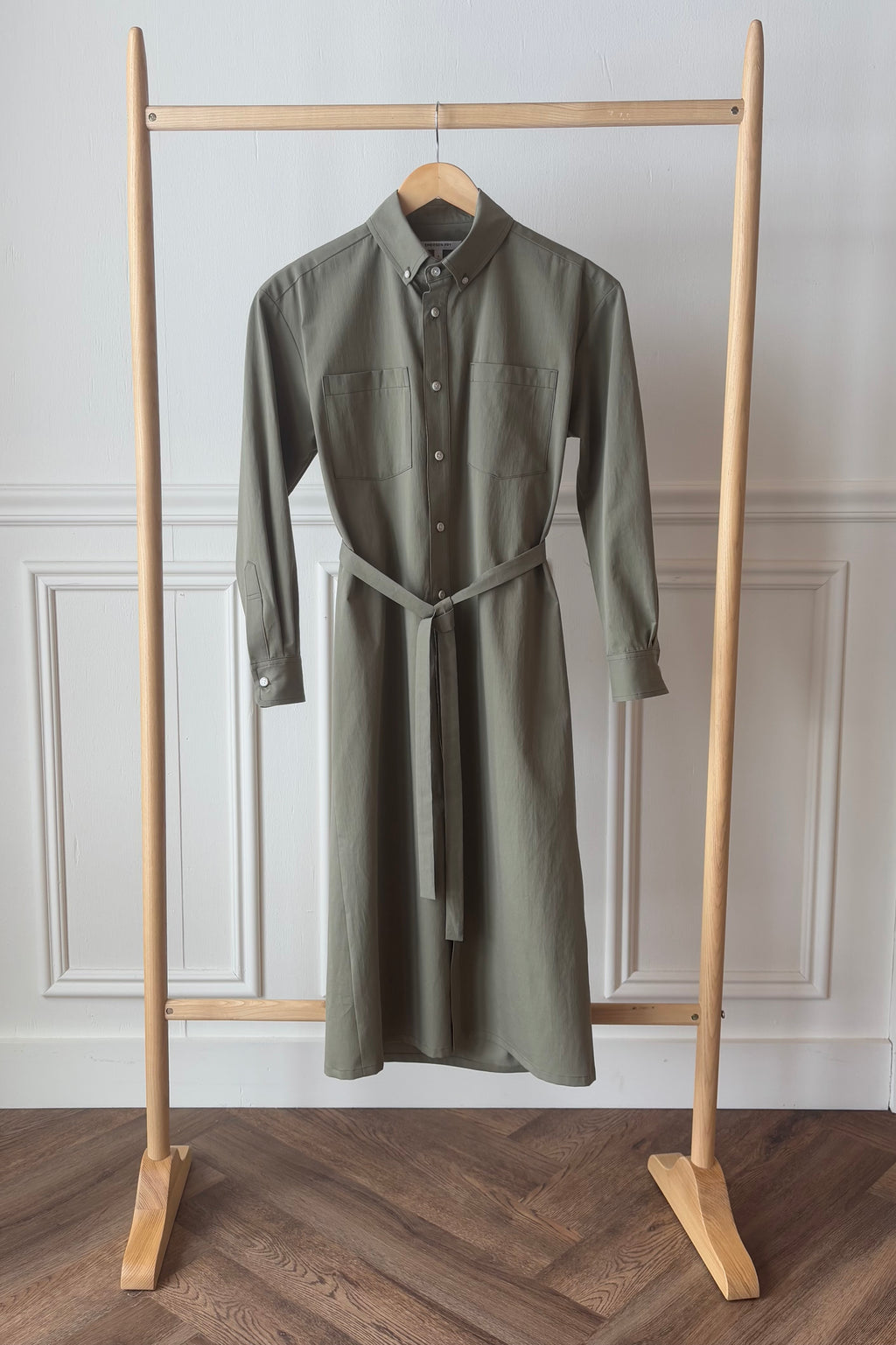 Ry Shirtdress 2 - Laurel Green