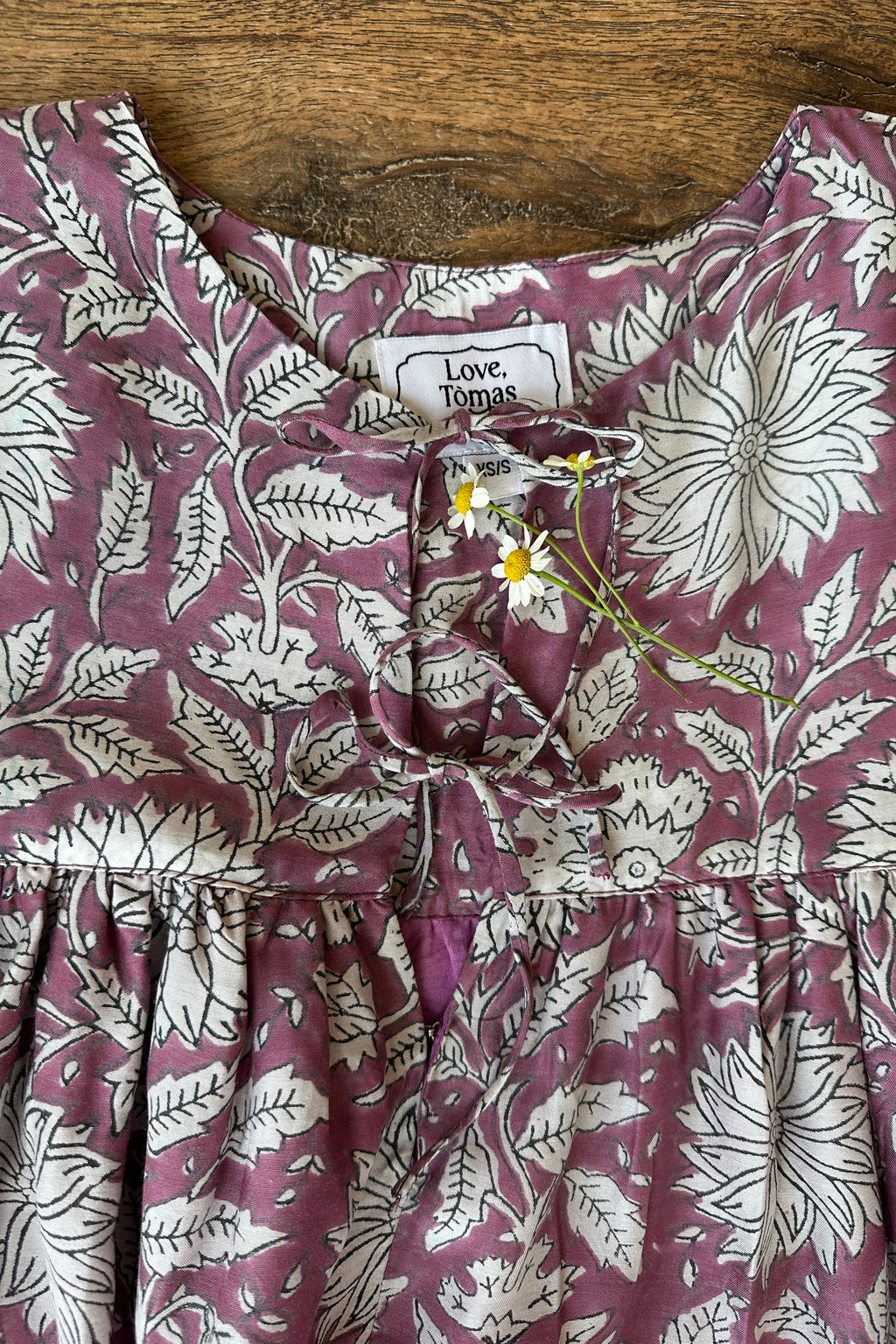 Puff Isla Top - Arles Purple