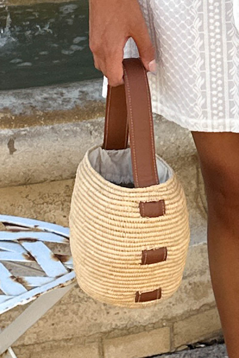 Woven Day Bag - Natural