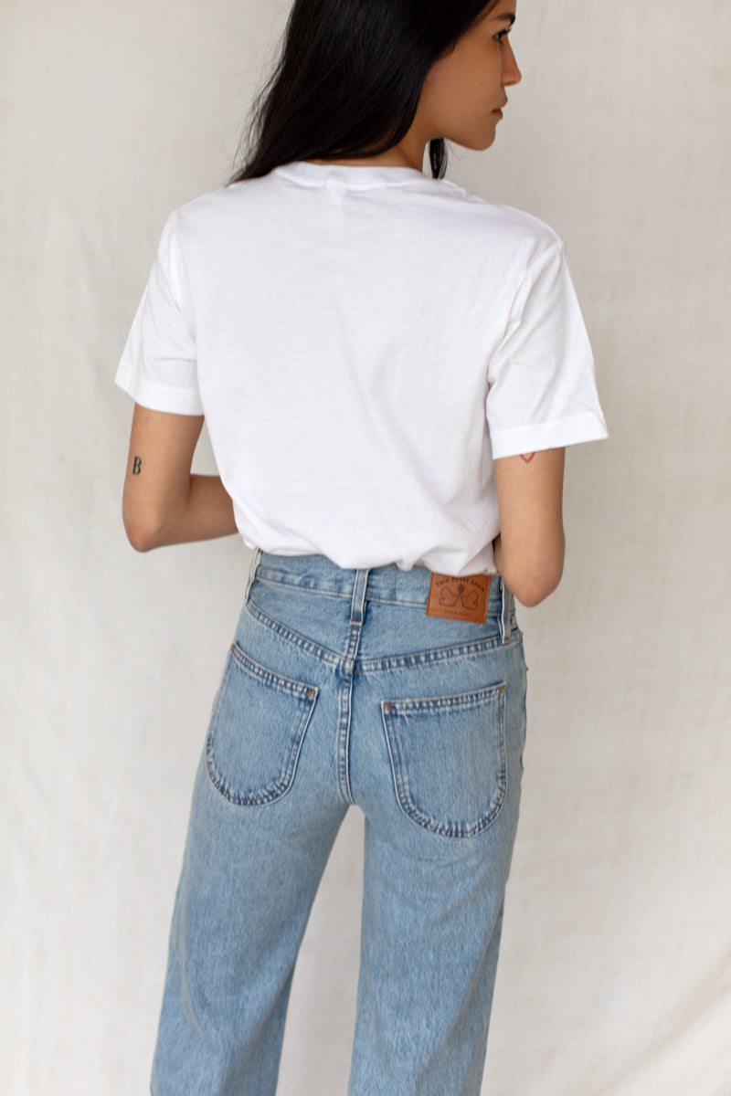 Perfect Wide Leg - Washed Indigo