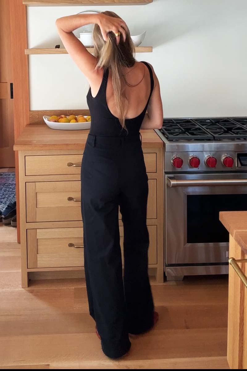 Everyday Pant - Jet Black Organic