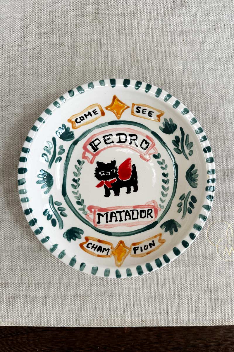 Matador Plate - #1