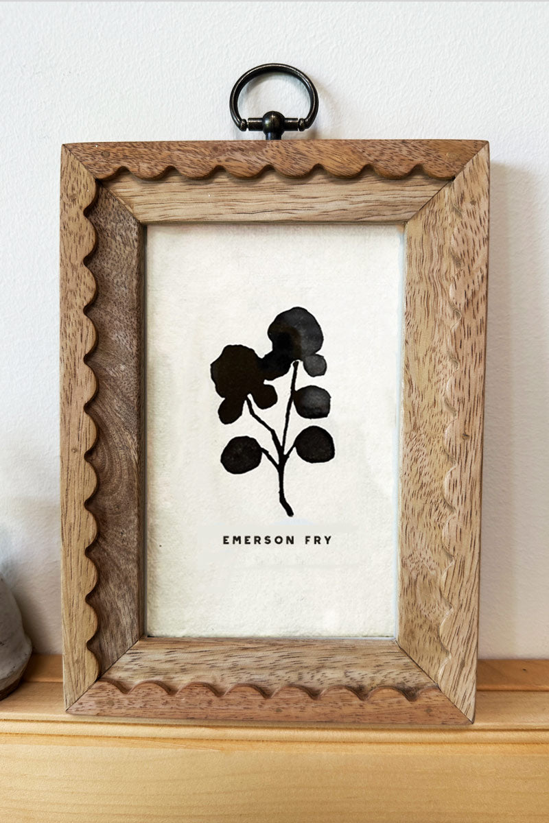 Hand Carved Frame - Sea