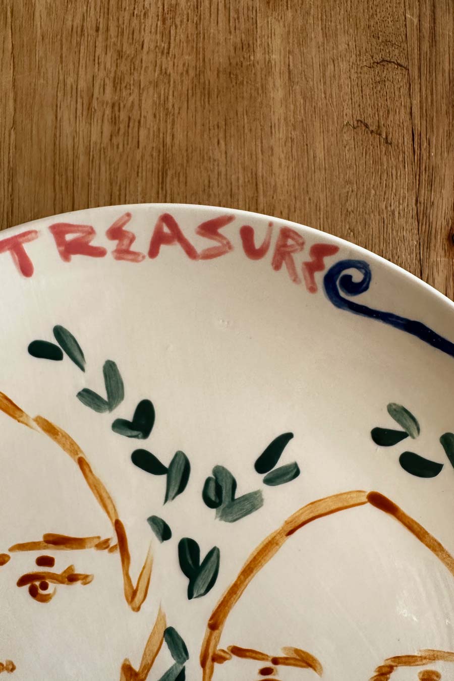 Treasure Family Plate - #1