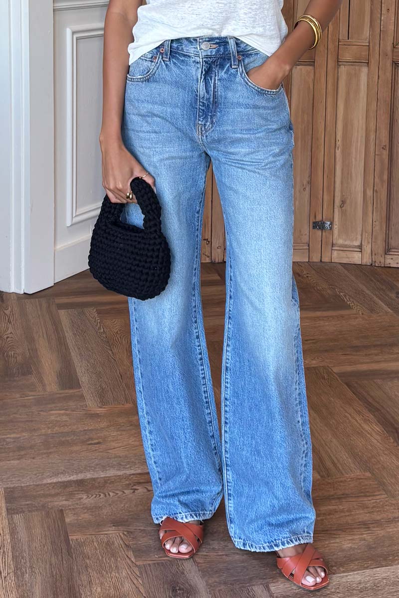 Relaxed Straight Leg - Vintage Indigo