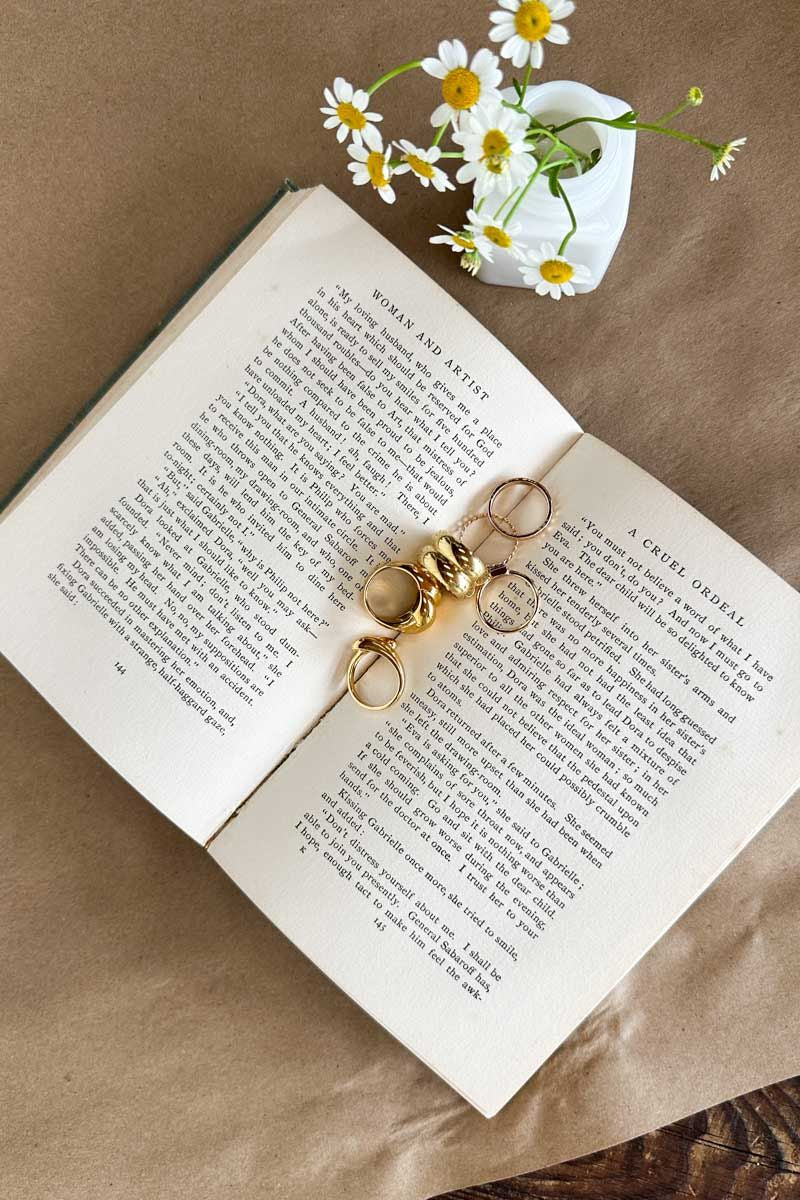 Baguette Ring 2 - Gold