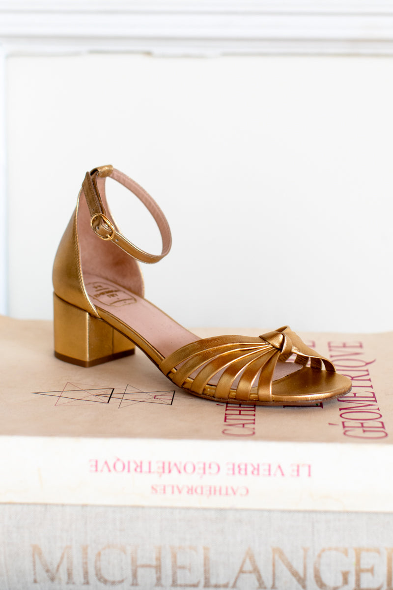 1930s Sandal - Gold