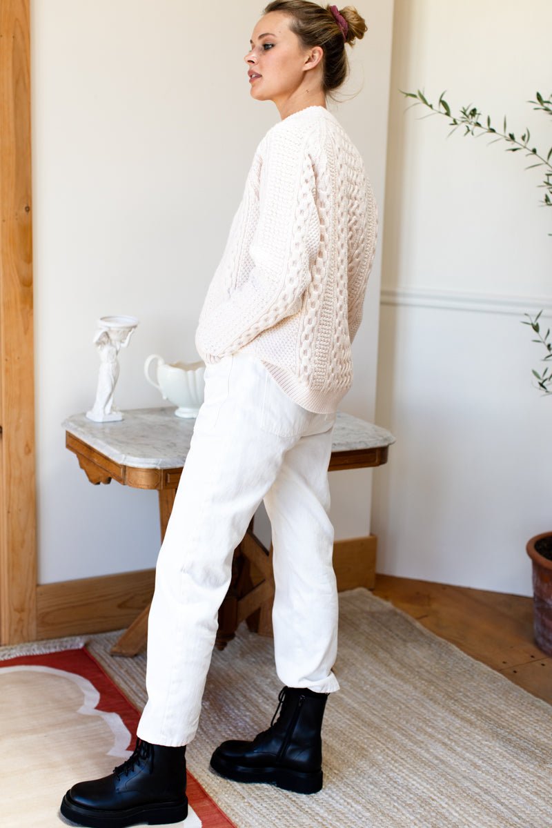 Orchard Pant 2 - Ivory Hemp Organic