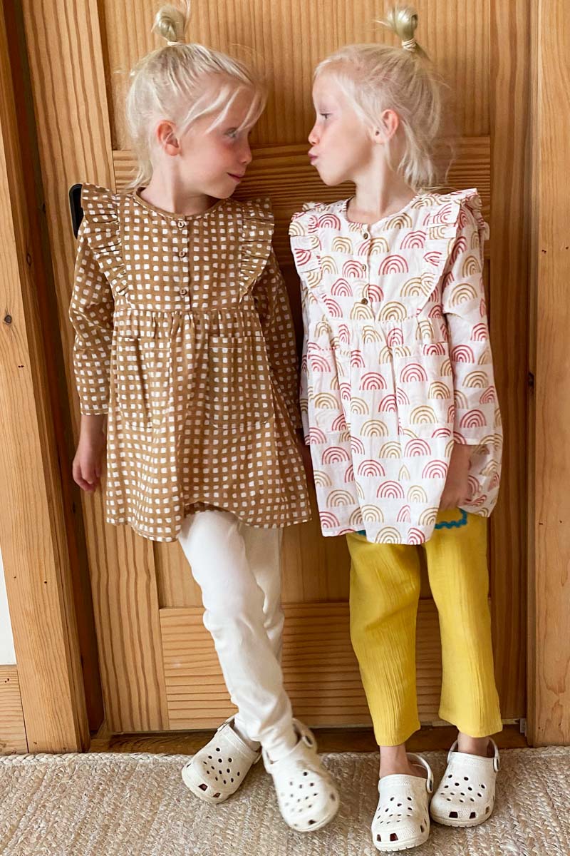 Little Fry Little Dress - Family Rainbow Organic