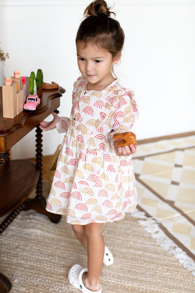 Little Fry Little Dress - Family Rainbow Organic