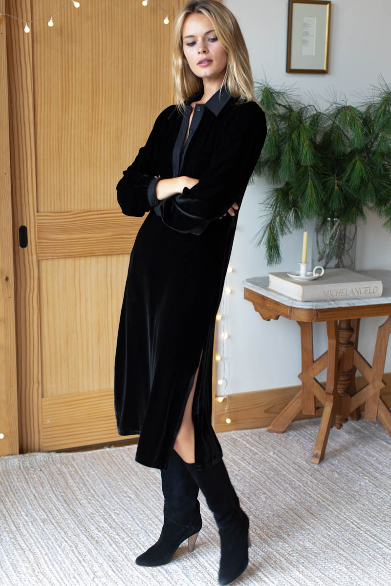 40s Dress - Black Combo