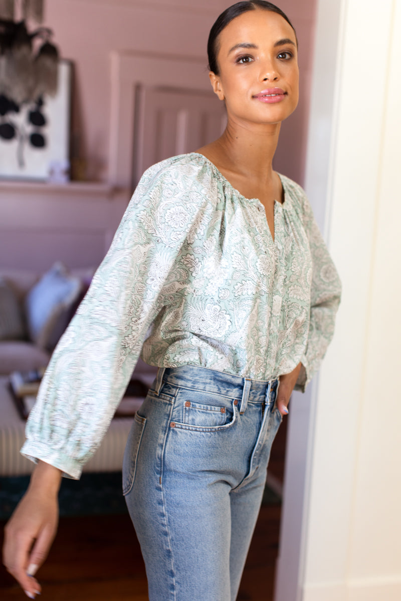 Frances Blouse - Birdsong Garden Organic