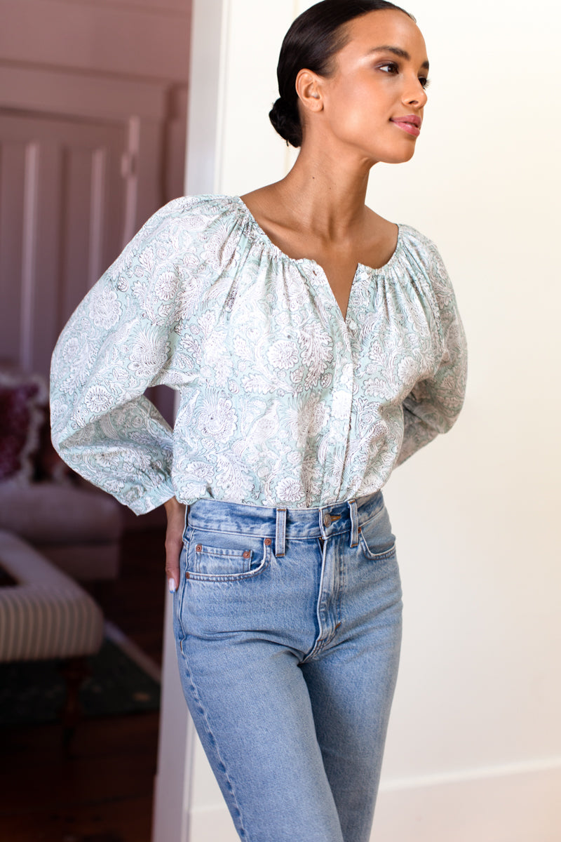 Frances Blouse - Birdsong Garden Organic