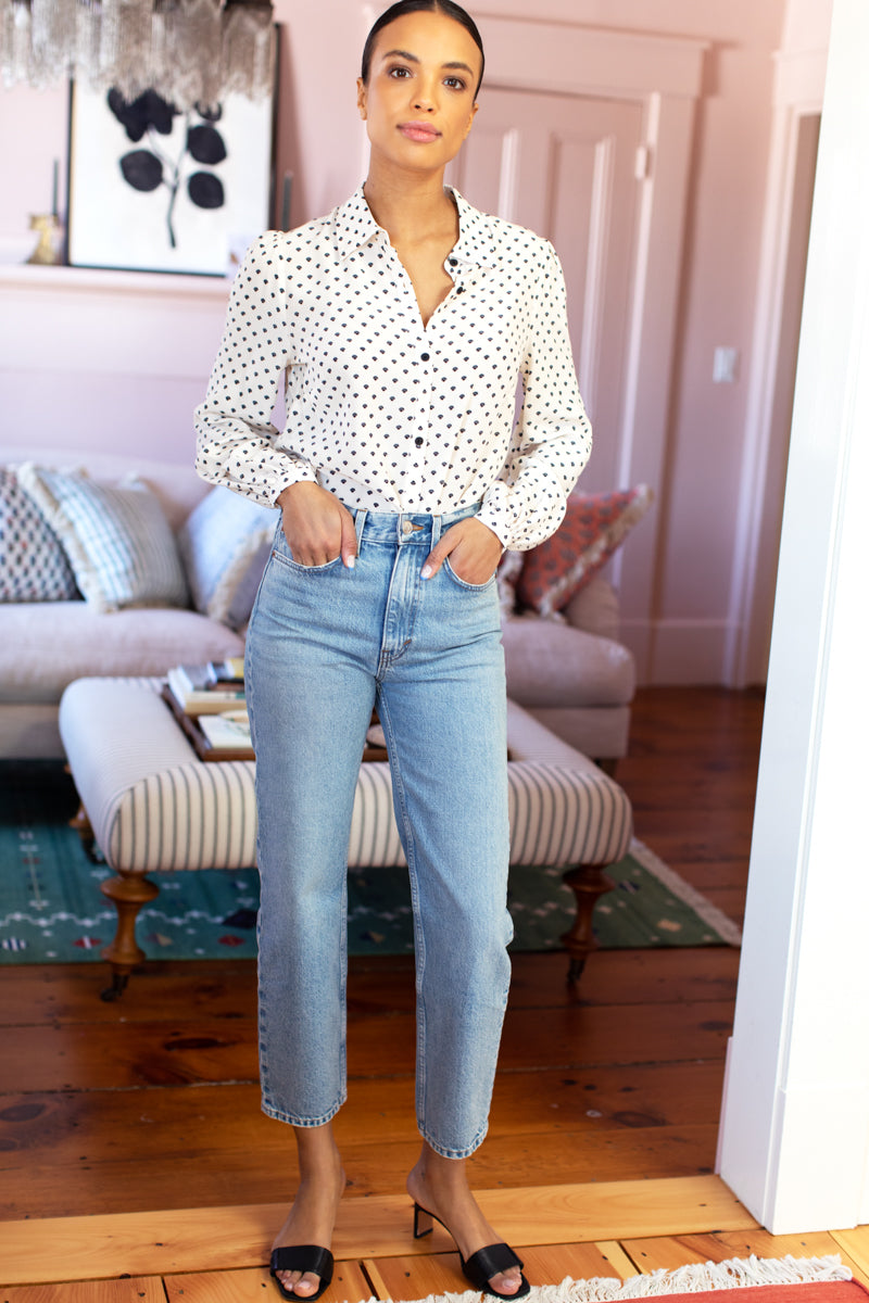 Frankie Blouse - Fortuna Black
