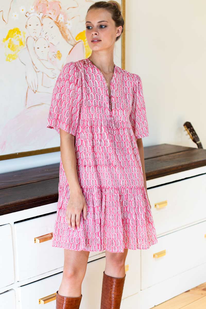 Isla Dress - Rosey Organic