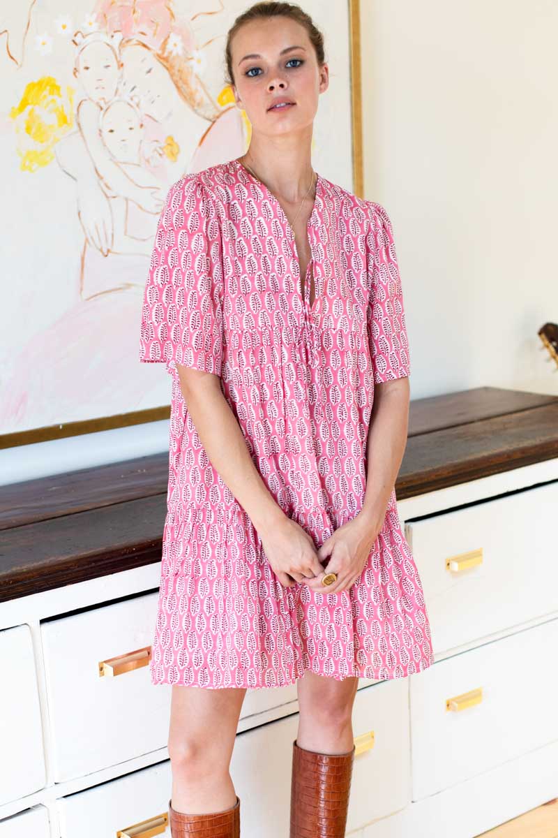 Isla Dress - Rosey Organic