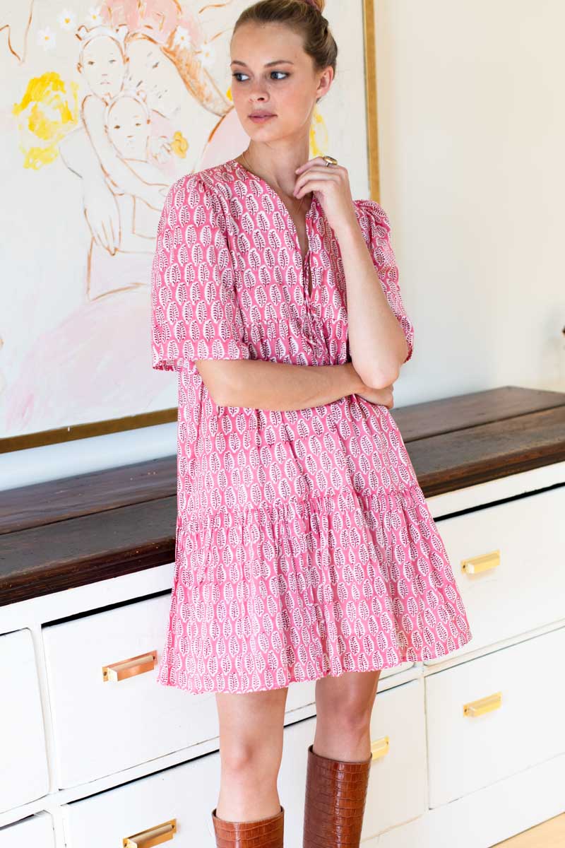 Isla Dress - Rosey Organic