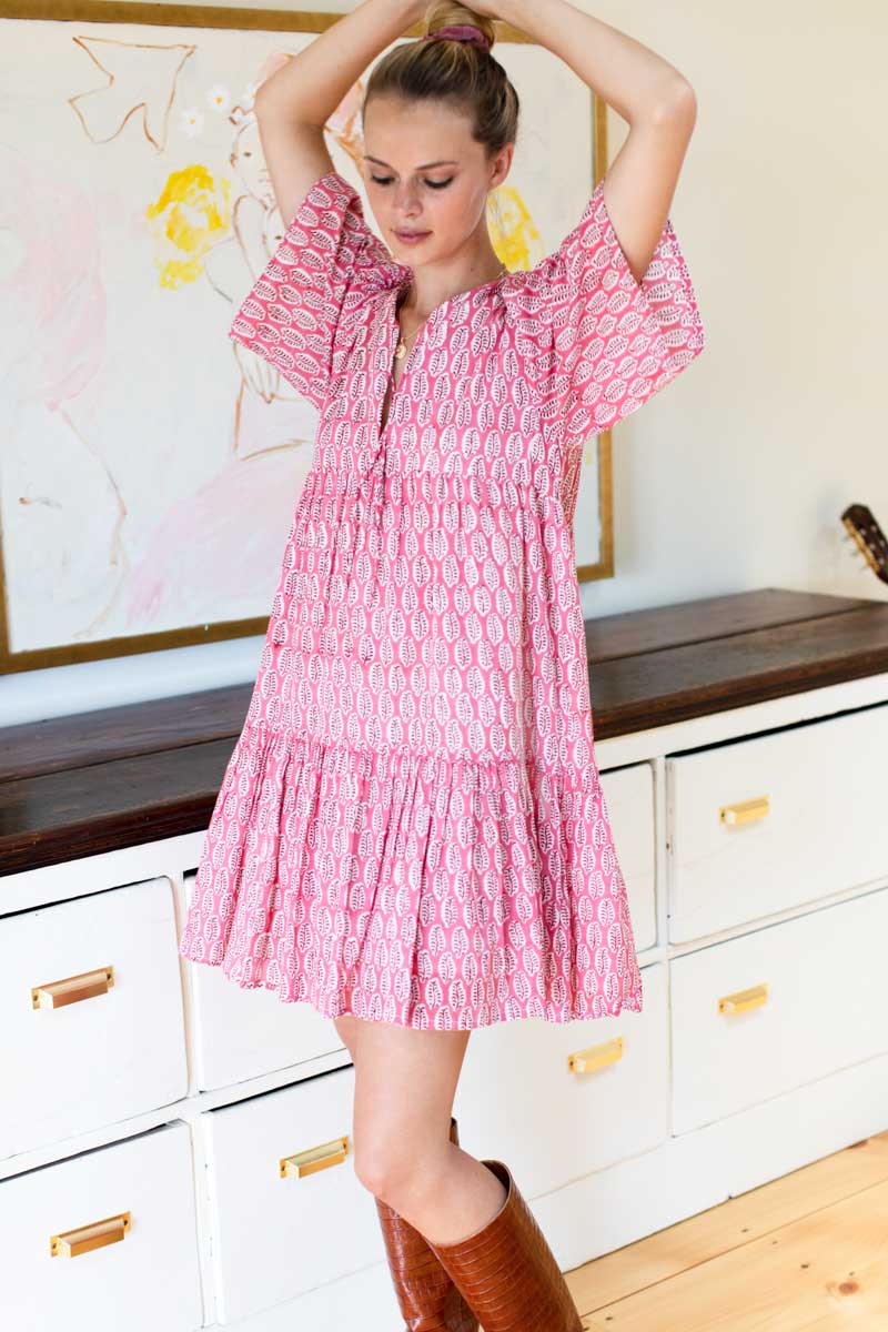 Isla Dress - Rosey Organic