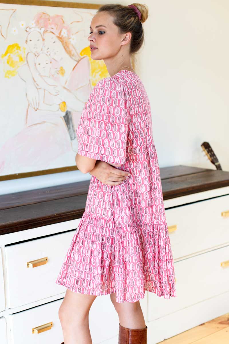 Isla Dress - Rosey Organic