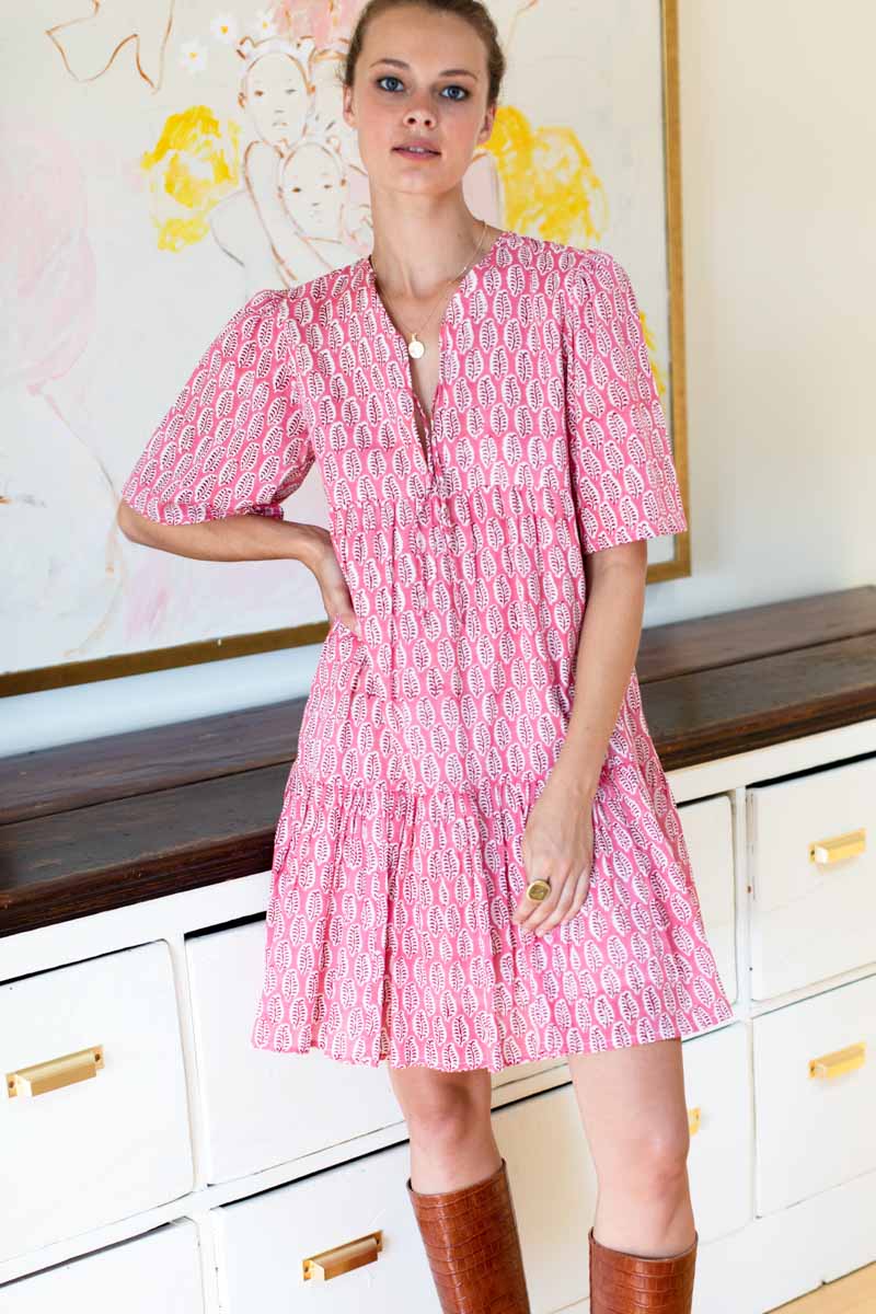 Isla Dress - Rosey Organic