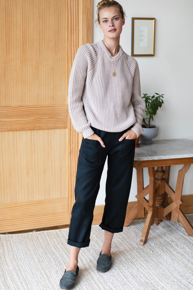 Orchard Pant - Black Hemp Organic