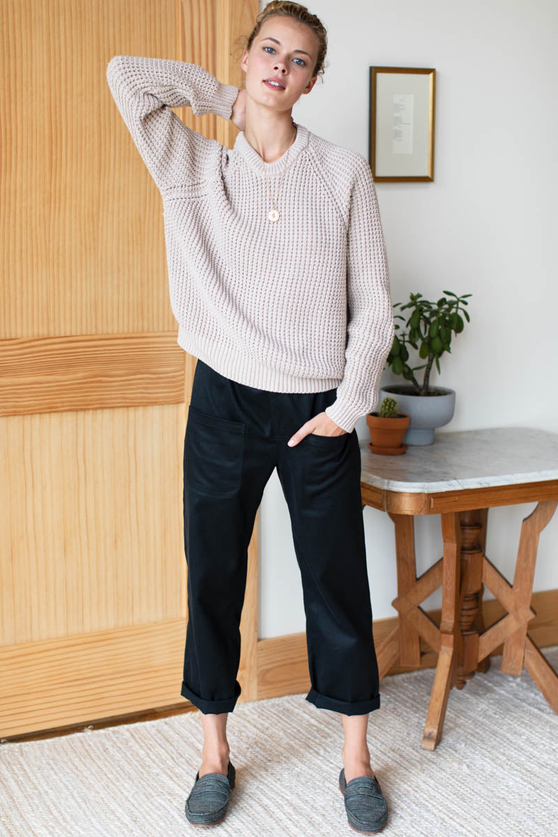 Orchard Pant - Black Hemp Organic