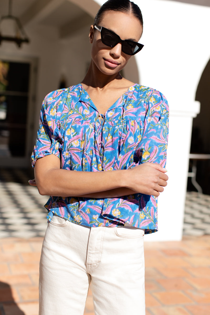 Puff Isla Top - Aanyas Garden Organic