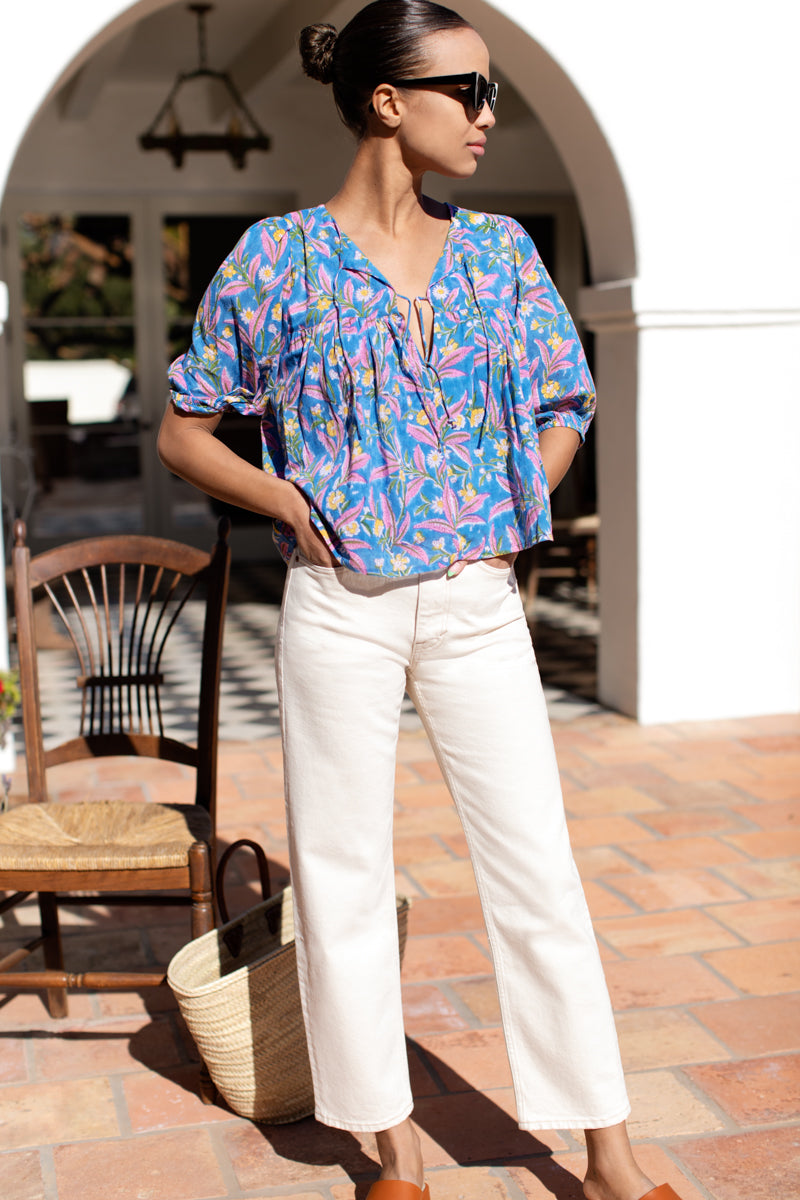 Puff Isla Top - Aanyas Garden Organic