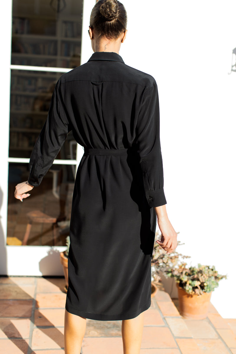 Ry Shirtdress - Black