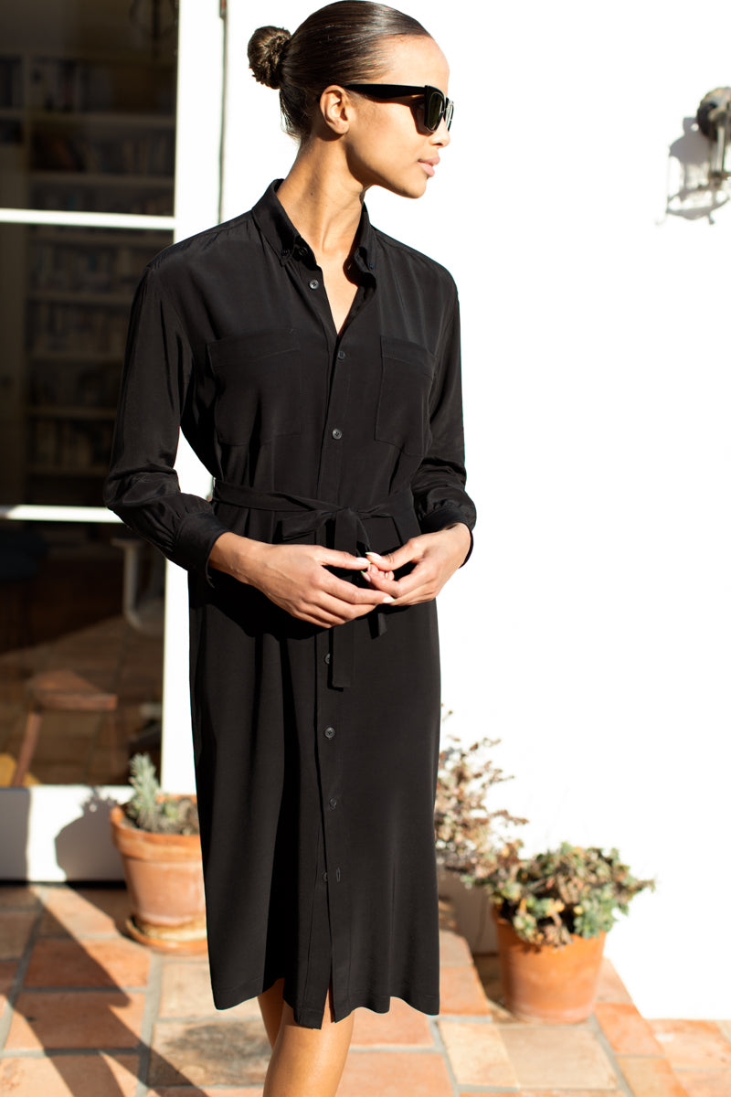 Ry Shirtdress - Black