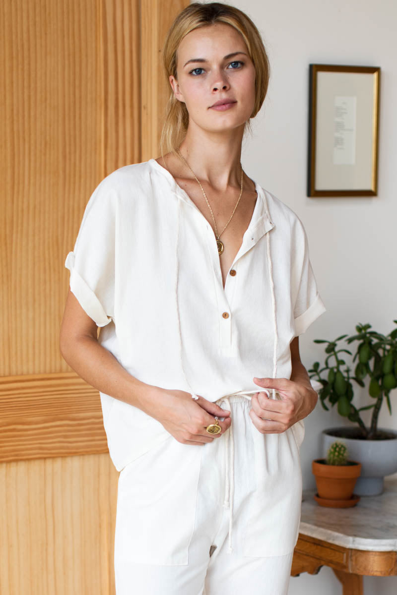 Baja Top - Ivory Organic