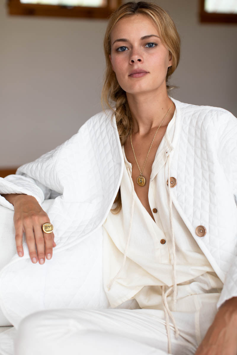 Baja Top - Ivory Organic